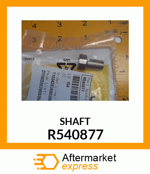 SHAFT R540877