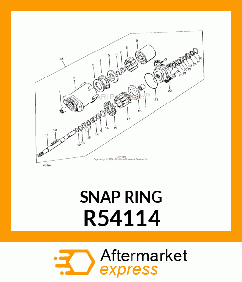 SNAP RING R54114