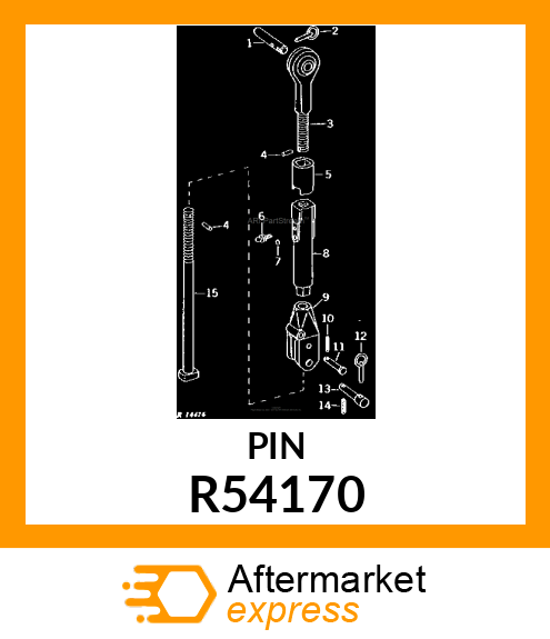 PIN,SPECIAL HEADED R54170