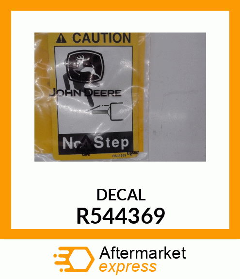 Label - LABEL, PTO SHIELD R544369