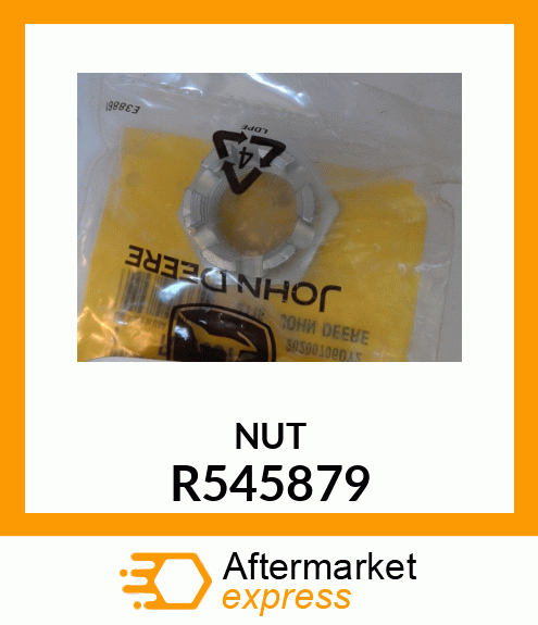 Nut - NUT, SPECIAL SLOTTED R545879