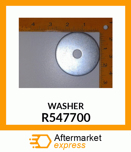 Washer - WASHER, PIN RETAINER R547700