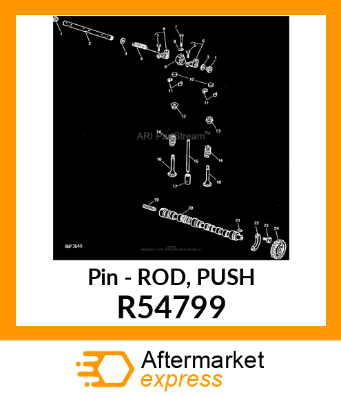 Pin - ROD, PUSH R54799