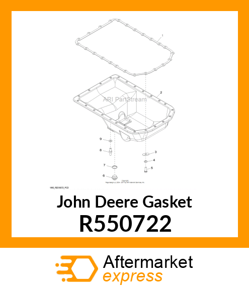 GASKET, OIL PAN R550722