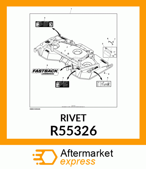 RIVET,BLIND R55326