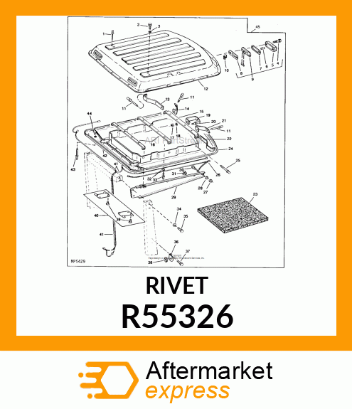 RIVET,BLIND R55326