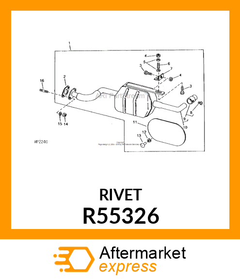 RIVET,BLIND R55326