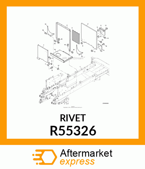 RIVET,BLIND R55326