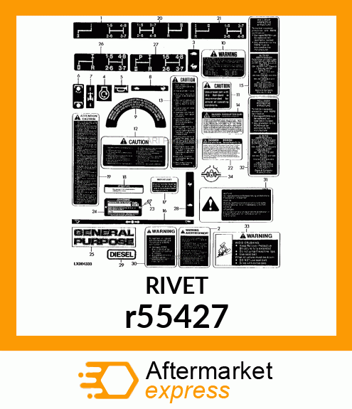 RIVET, BLIND r55427