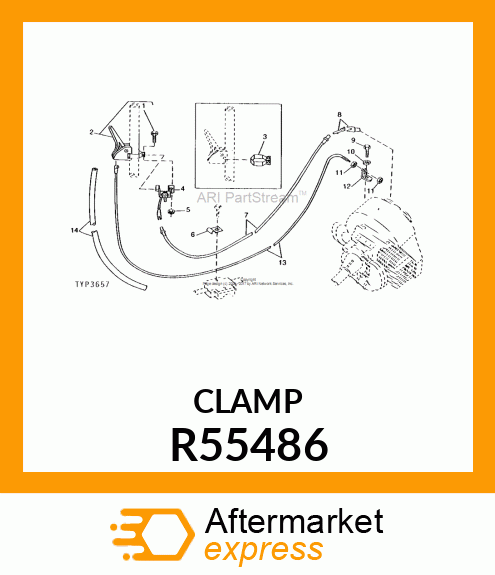 Half Clamp - CLAMP R55486