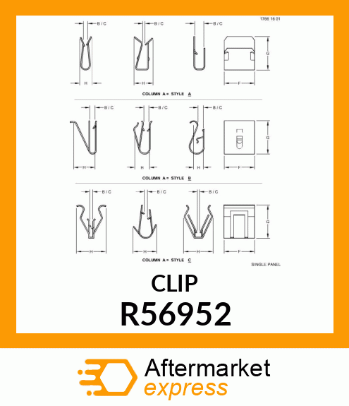 CLIP R56952