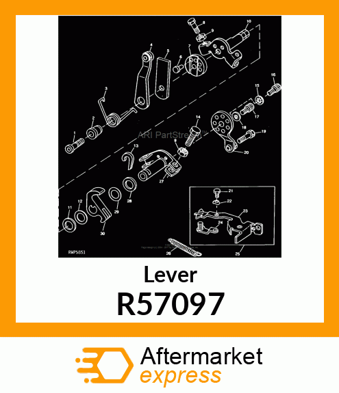 Lever R57097