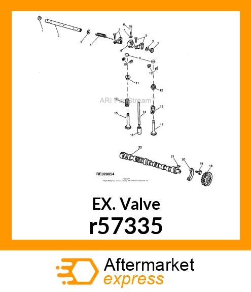 EXHAUST VALVE r57335