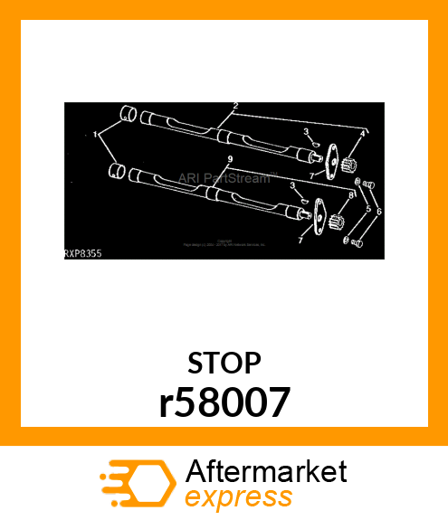 PLATE, BALANCER SHAFT,THRUST r58007