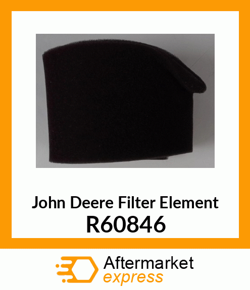 FILTER,POLYESTER FOAM (45PPI) R60846