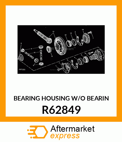 Bearing Housing with O Bearin R62849