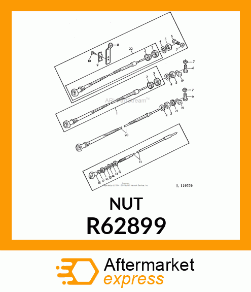 NUT,SPECIAL R62899