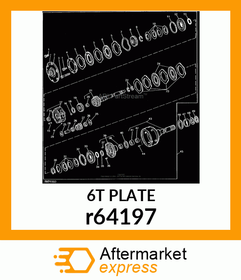 PLATE,SEPARATOR r64197