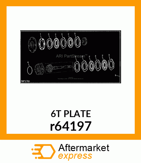 PLATE,SEPARATOR r64197