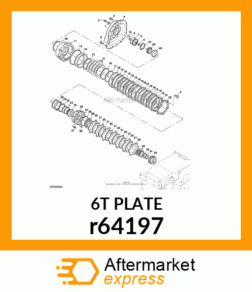 PLATE,SEPARATOR r64197