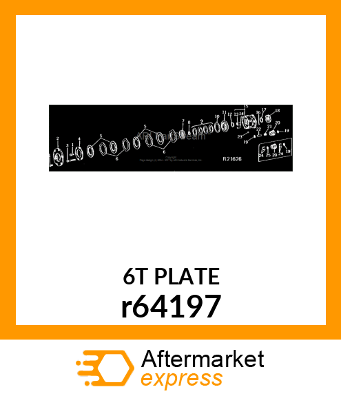 PLATE,SEPARATOR r64197