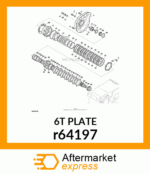 PLATE,SEPARATOR r64197