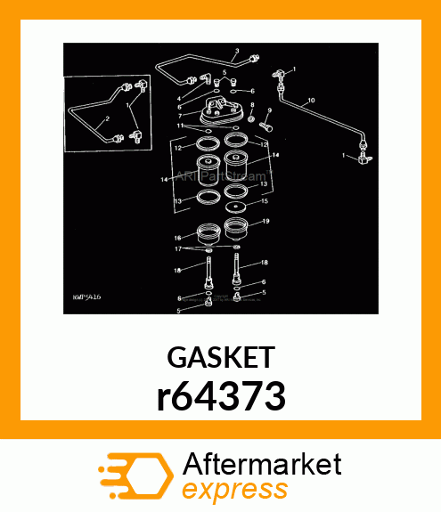 GASKET, HEADER r64373