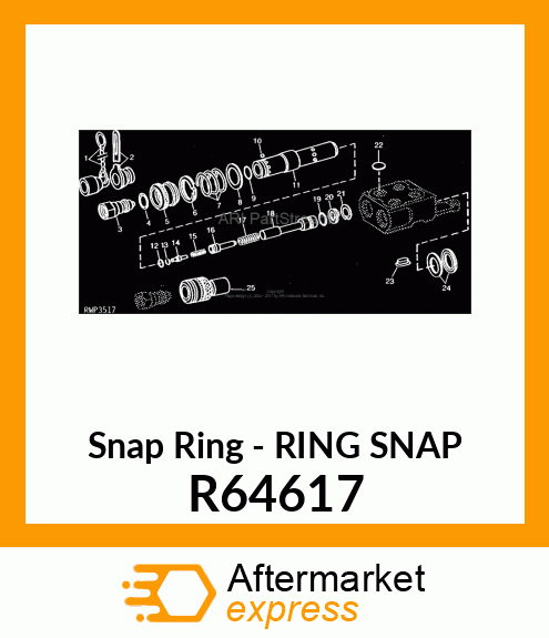 Snap Ring - RING SNAP R64617