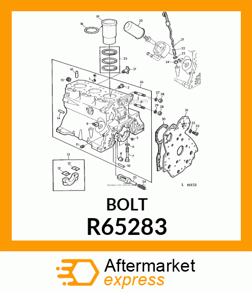 Threaded Nipple - NIPPLE, DIPSTICK R65283