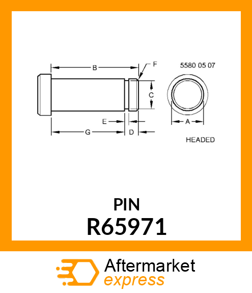 Pin Fastener R65971