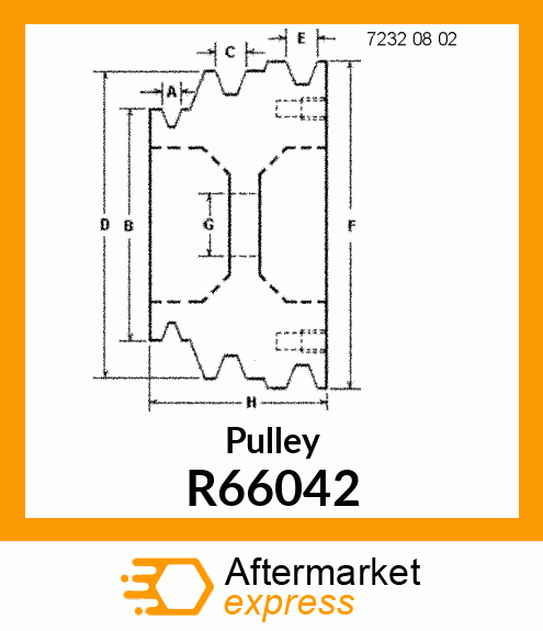 Pulley R66042