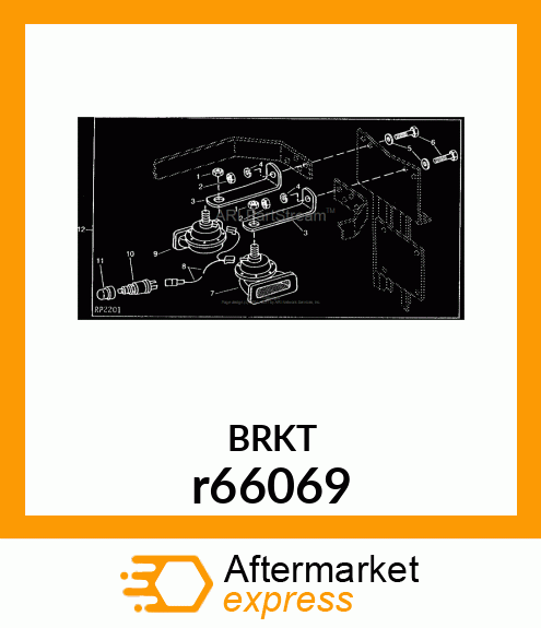 BRACKET, HORN r66069