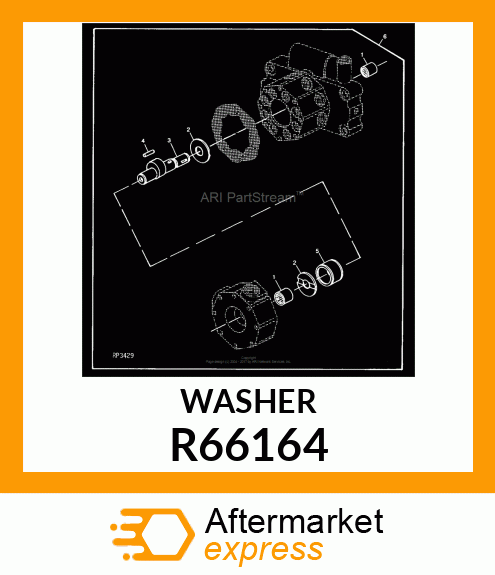 WASHER, THRUST R66164