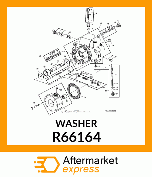 WASHER, THRUST R66164
