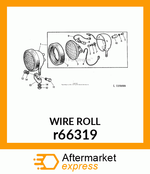 WIRE ROLL r66319