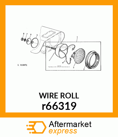 WIRE ROLL r66319