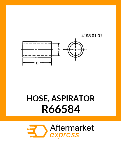 HOSE, ASPIRATOR R66584