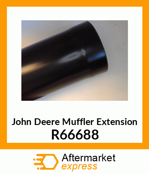 EXTENSION, MUFFLER R66688