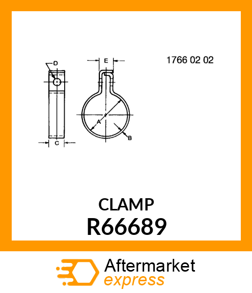 CLAMP R66689
