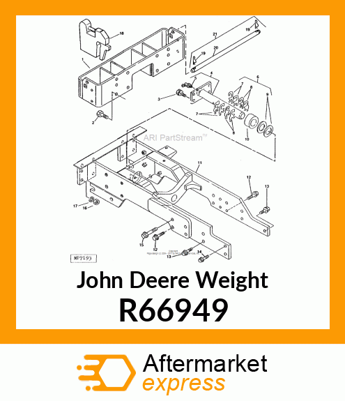 WEIGHT, WEIGHT, 40# QUIK R66949