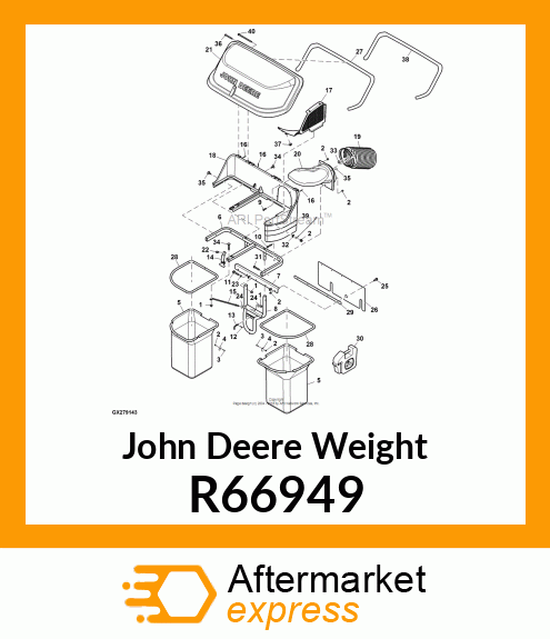 WEIGHT, WEIGHT, 40# QUIK R66949