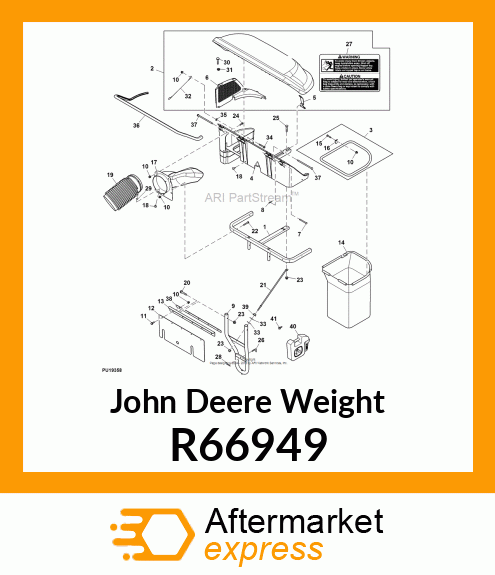 WEIGHT, WEIGHT, 40# QUIK R66949