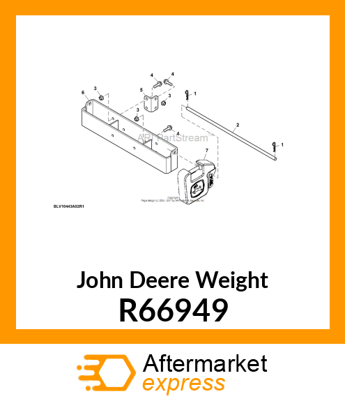 WEIGHT, WEIGHT, 40# QUIK R66949