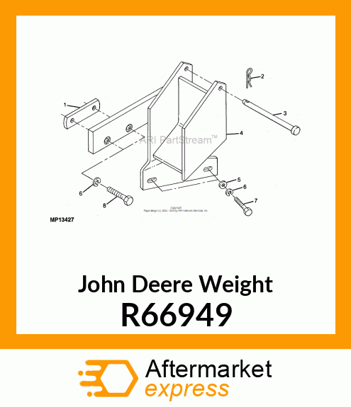 WEIGHT, WEIGHT, 40# QUIK R66949