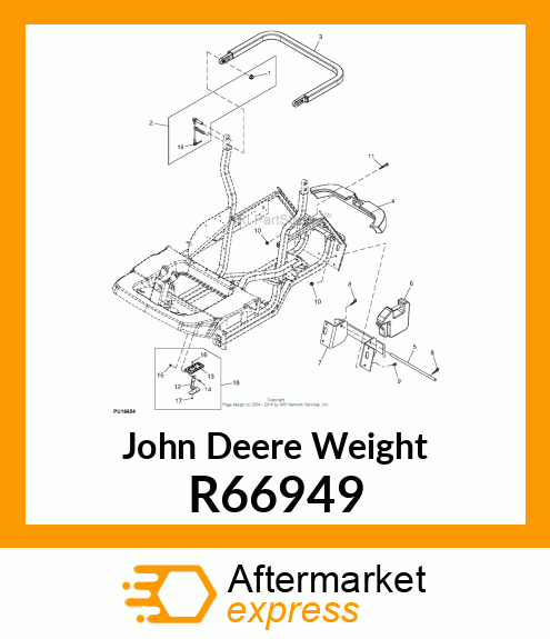 WEIGHT, WEIGHT, 40# QUIK R66949