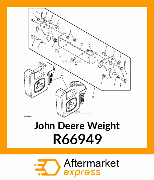 WEIGHT, WEIGHT, 40# QUIK R66949