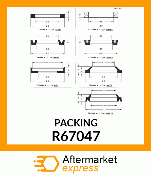 PACKING R67047
