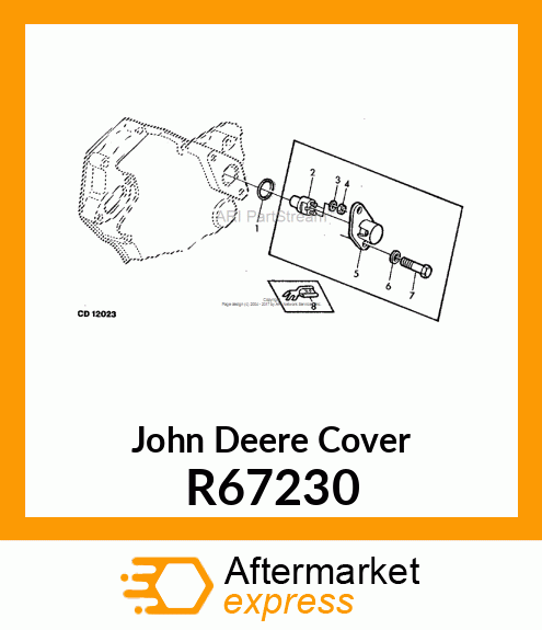 COVER, MAGNETIC PICK R67230