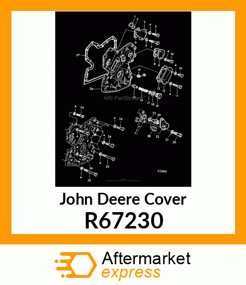 COVER, MAGNETIC PICK R67230