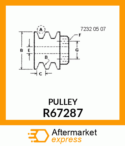 Pulley R67287